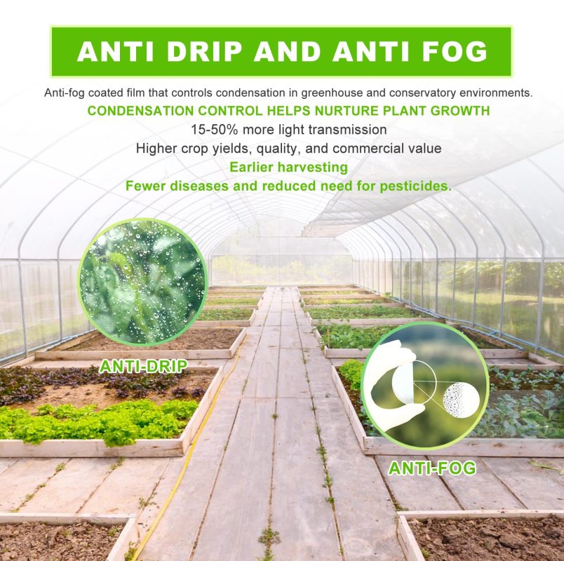 پلاستیک گلخانه ضدشبنم