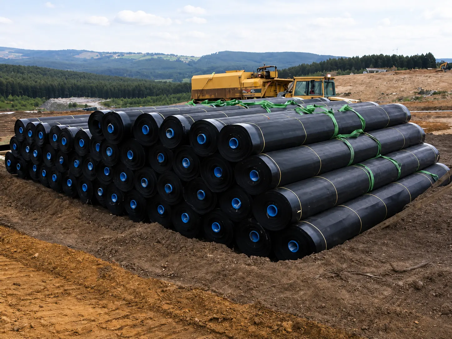 قیمت ژئوممبران HDPE برای استخر کشاورزی